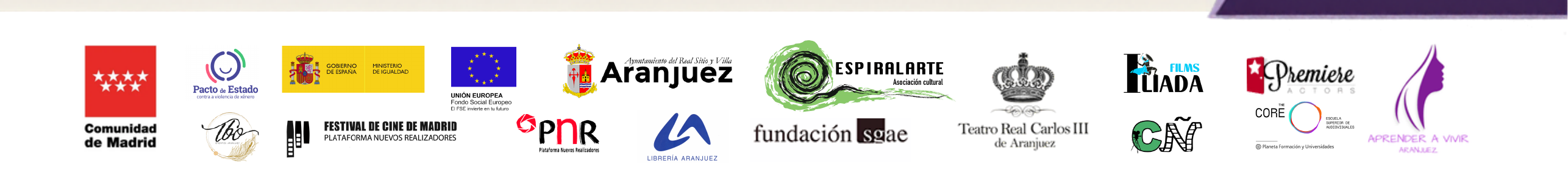 Logotipos de instituciones, entidades organizadoras y colaboradoras de FICAR 2026